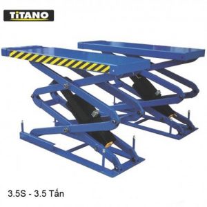 CẦU NÂNG Ô TÔ CẮT KÉO KIỂU XẾP NÂNG BỤNG TITANO 3.5S - 3,5 TẤN