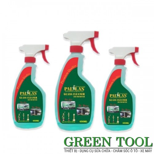 NƯỚC RỬA KÍNH – LÀM SẠCH VẾT Ố TRÊN KÍNH PALLAS SPRLK-650ML 1